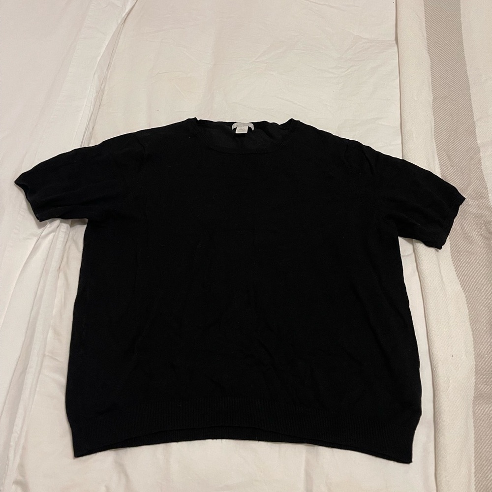 Classic Black Sweater Shirt